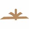 Ekena Millwork Redmond Smooth Timber Gable Bracket, Western Red Cedar, 96"W x 24"H x 1 1/2"D x 5 1/2"F, 6/12 Pitch GBW096X24X0206RED00SWR - alternate 3